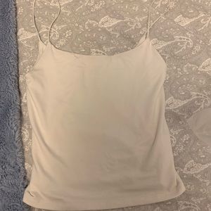 White tank top